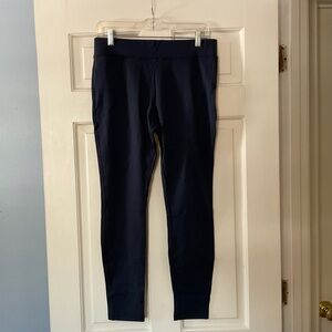 NEW American Giant Ponte Slim Pant Navy Blue Pull On Size 10 NWOT Office Career
